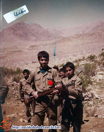 سرمای جان فرسای کردستان در سنگر سنگی