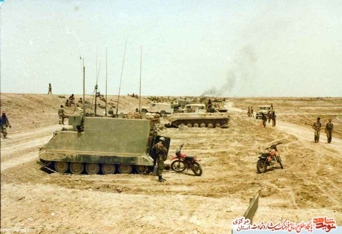 خط پدافندی مرز خرمشهر - 1361 -عملیات آزادسازی خرمشهر