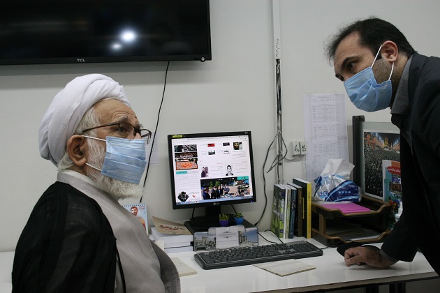 زار ممثل ولي الفقيه في مؤسسة الشهيد موقع