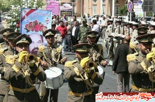 تشییع پیکر جانباز شهید هوشنگ اکبری؛ نویسنده و جانباز انقلاب