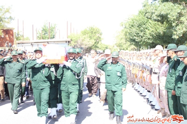 تشییع پیکر پاسدار شهید مصطفی فردوسی