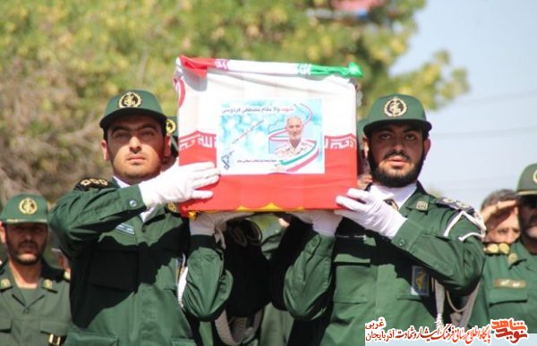 تشییع پیکر پاسدار شهید مصطفی فردوسی