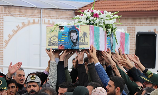 پیکر شهید دوران دفاع مقدس در تبریز تشییع شد