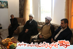دیدار حجت‌الاسلام‌ و المسلمین کاویانی راد با خانواده شهیدان «خضر و محمدرضا رنجبر»