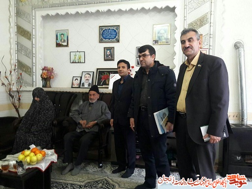 تصاویر نهضت دیدار با 3 هزار خانواده شهید استان زنجان تصاویر نهضت دیدار با 3 هزار خانواده شهید استان زنجان