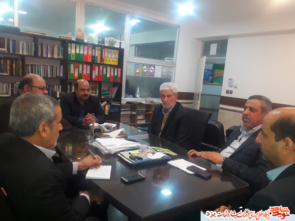 جلسه هم اندیشی و تبادل تجربیات مدیر کل بنیاد شهید و امور ایثارگران کرمان و یزد برگزار شد جلسه هم اندیشی و تبادل تجربیات مدیر کل بنیاد شهید و امور ایثارگران کرمان و یزد برگزار شد