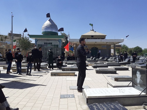 گزارش تصویری| یادبود شهید مدافع حرم گزارش تصویری| یادبود شهید مدافع حرم