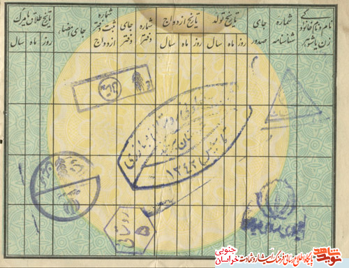 اسناد شهید محمدحسن خوش رفتار