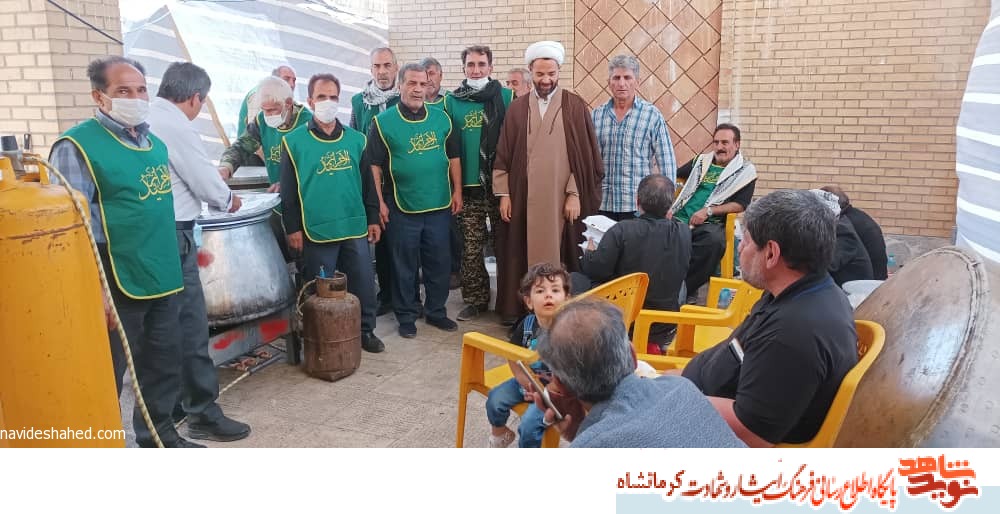 برپایی موکب سیدالا احرار توسط آزادگان کرمانشاهی