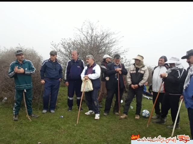 اردوی یک روزه جانبازان آزاده به همت مؤسسه فرهنگی پیام آزادگان دراستان اردبیل برگزار شد