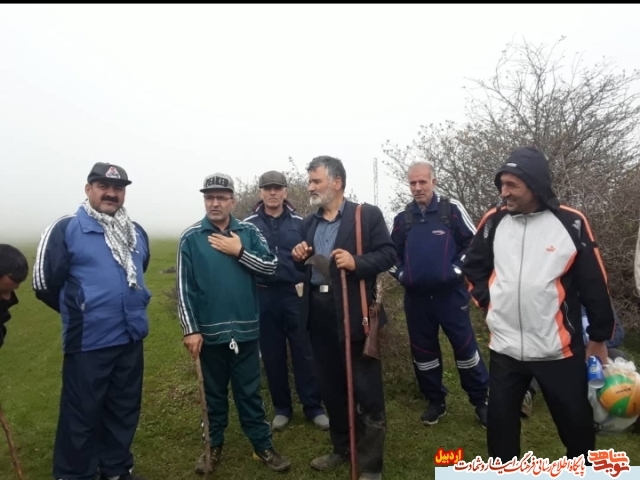 اردوی یک روزه جانبازان آزاده به همت مؤسسه فرهنگی پیام آزادگان دراستان اردبیل برگزار شد