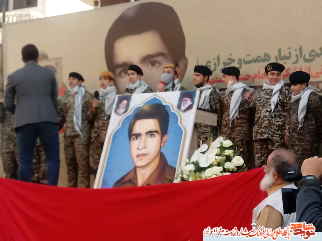 گزارش تصويرى|برگزاری مراسم استقبال از خانواده شهید والا مقام محسن اسماعیلی در قائم شهر مازندران