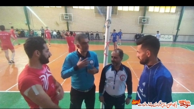 در آستانه گرامیداشت هفته بسیج لیگ والیبال فرزندان شاهد و ایثارگر در استان اردبیل برگزار شد