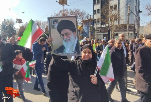 گزارش تصویری/چهل و چهارمین حماسه انقلاب در لرستان