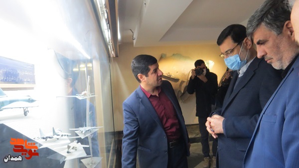 بازدید رئیس بنیاد شهید از مرکز فرهنگی و موزه دفاع مقدس همدان
