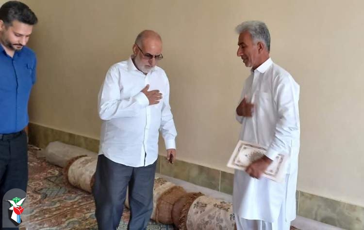 دیدار مدیرکل بنیاد استان با جانباز ۳۵ درصد شهرستان راسک