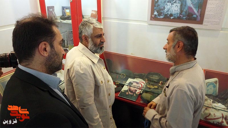 معاون فرهنگی بنیاد کشور از موزه شهدای قزوین بازدید کرد
