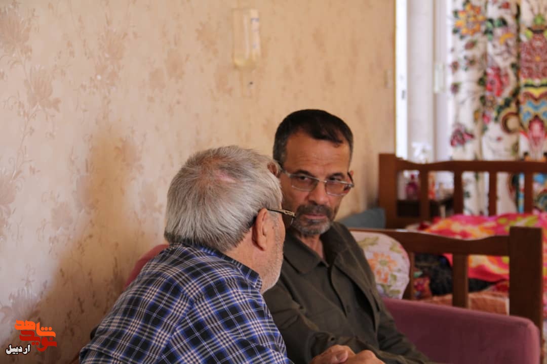 دیدار با خانواده شهید «حسین قبادی» در اردبیل