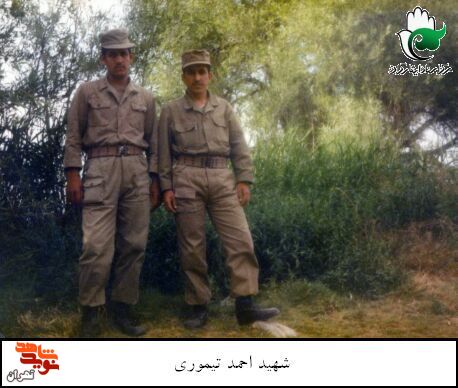 شهید «احمد تیموری» به روایت تصویر