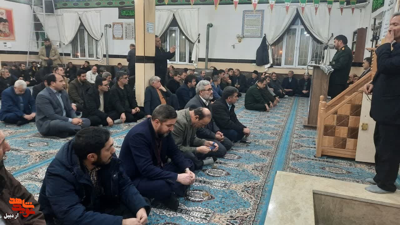 یادواره شهدای گرانقدر عملیات والفجر 8 و انقلاب در مشکین شهر