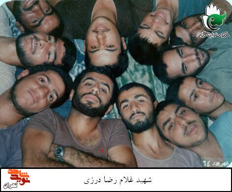 شهید «غلام رضا درزی» به روایت تصاویر