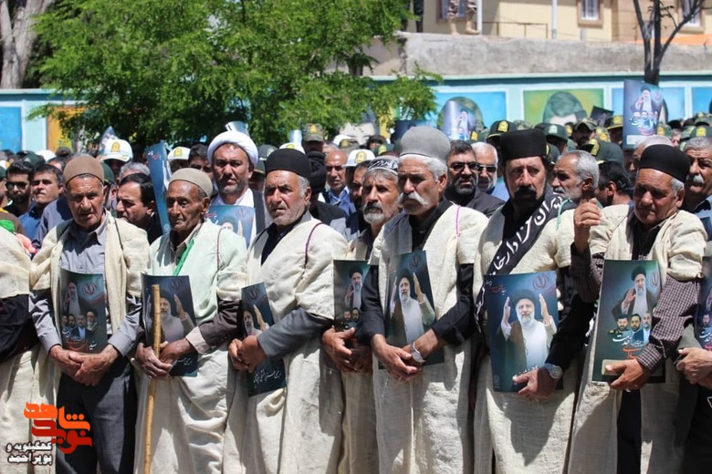 کهگیلویه و بویراحمد در عزای  رییس جمهور شهید و همراهان