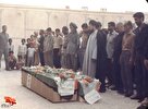 تصاویری از مراسم خاکسپاری شهید «محمدباقر احمدی»