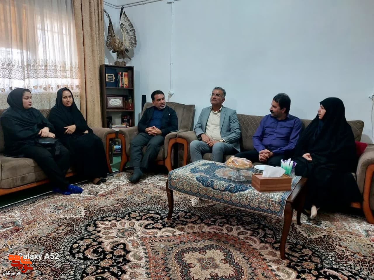 دیدار با سه تن از خانواده شهدای شهرستان بندرعباس