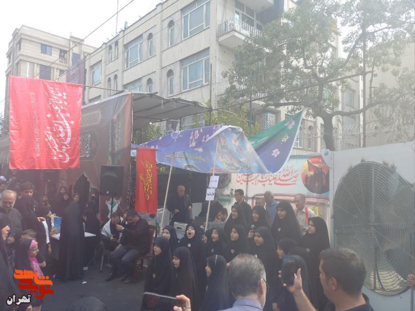 برپایی موکب بنیاد شهید و امور ایثارگران تهران بزرگ در راهپیمایی اربعین حسینی تهران