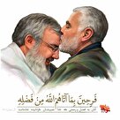 تصاویری از شهید «سیدحسن نصرالله» در کنار سردار سلیمانی