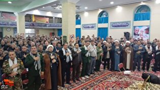 برگزاری یادواره شهدای روستای ممدل و تجلیل از خانواده‌های معظم شهداء