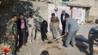 دیدار و تجلیل از خانواده شهید دفاع مقدس ۱۲ روزه 