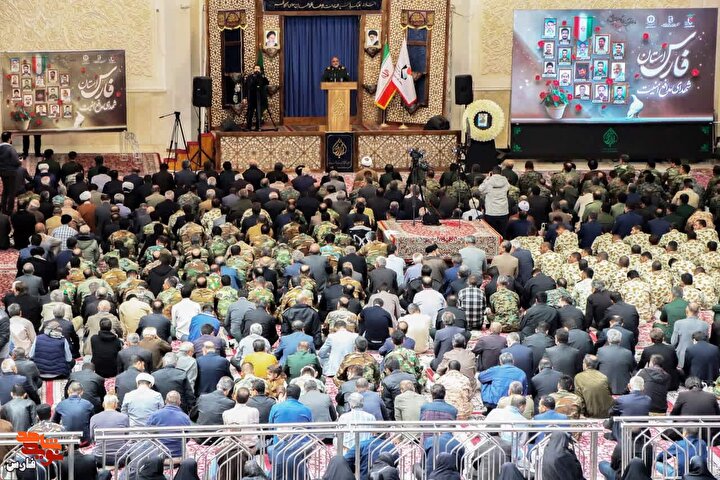 مراسم چهلم شهدای فتنه آمریکایی و صهیونی در حرم شاهچراغ (ع) برگزار شد