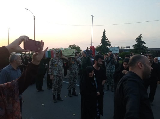 برگزاری مراسم استقبال و بازگشت غرورآفرین شهیدوالامقام «غلامحسین دماوندی» +تصاویر