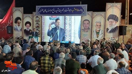 یادواره ۲۱۵ شهید دابودشت، با محوریت شهید مدافع حرم «هادی جعفری» در شهرستان آمل +تصاویر