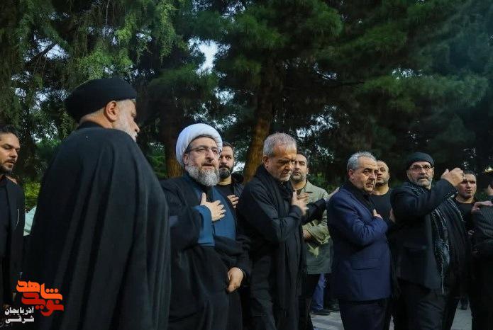 رئیس جمهور مهمان عزاداری ساختمان استانداری شد