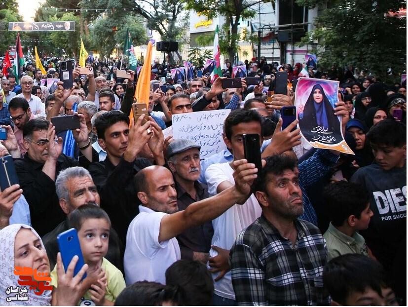 اجتماع بزرگ اقتدار زینبی در بجنورد