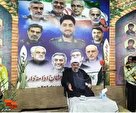 مراسم گرامی‌داشت هفتمین روز شهادت سرباز سرافراز شهید «فرزین میرزا گلپور»...