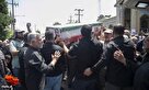 مراسم تشییع پیکر شهید «محمدمعین نظری» در کرمانشاه+تصاویر