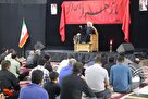 مراسم عزاداری شب اول محرم در گلزار شهدای بندرعباس