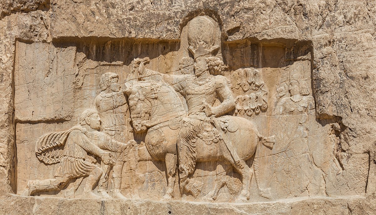دیوارنگاره میدان امام حسین (ع) شیراز؛ زانو زدن نتانیاهو، الهام‌گرفته از نقش رستم