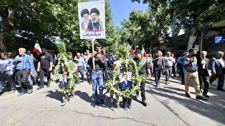 تشییع پیکر پاک شهید سرگرد علیرضا معینی رودبالی...