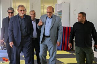بازدید سردار سلیمانی معاون فرهنگی و آموزشی بنیاد...