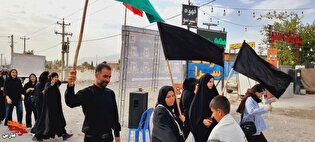 اربعین حسینی و حال و هوای جاماندگان سروستانی
