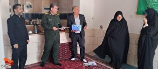 دیدار با خانواده شهید مدافع حرم «حاج آزاد خشنود»