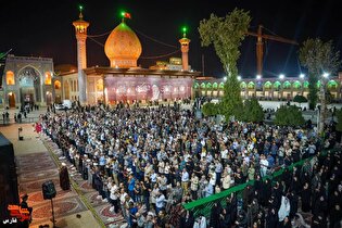 حرم شاهچراغ(ع) میزبان آیین سوگواری شهادت امام حسن عسکری(ع) و چهلمین روز خاکسپاری رهبر شهید انقلاب