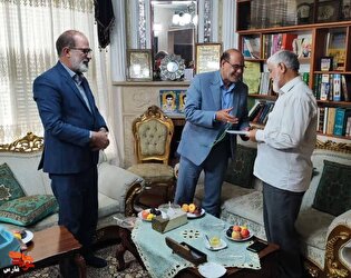 دیدار مدیرکل بنیاد شهید و امور ایثارگران فارس...