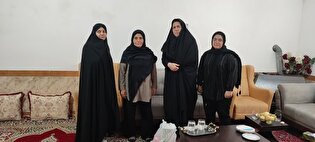 تکریم مادران و همسران شهدا در نوجین فراشبند