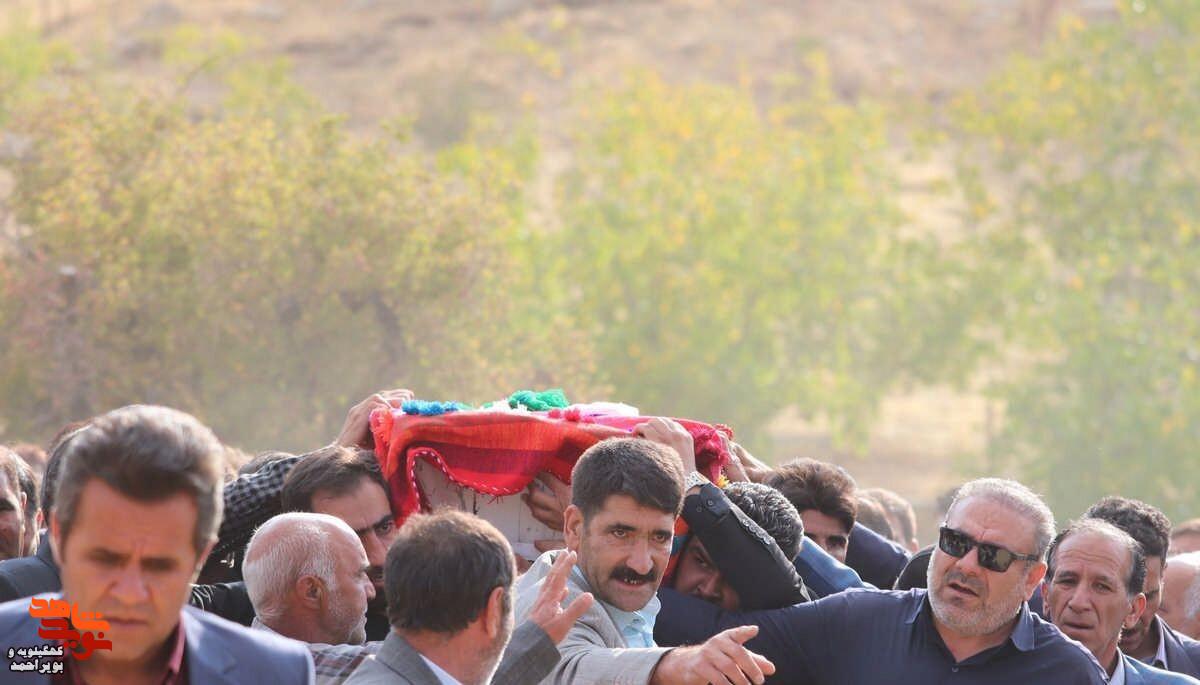 تشییع باشکوه کهنه «سرباز وطن» در یاسوج