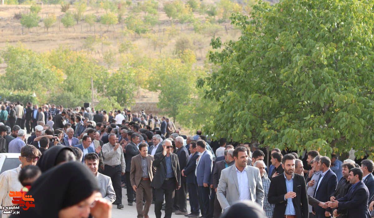 تشییع باشکوه کهنه «سرباز وطن» در یاسوج
